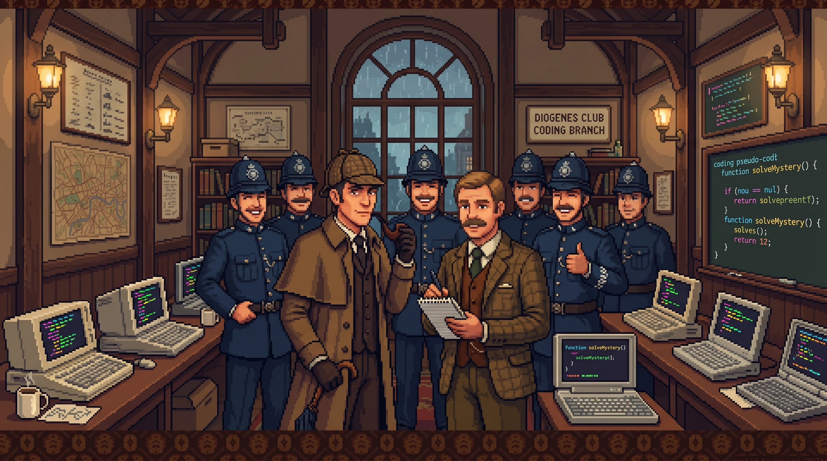 The Diogenes Club Coding Branch